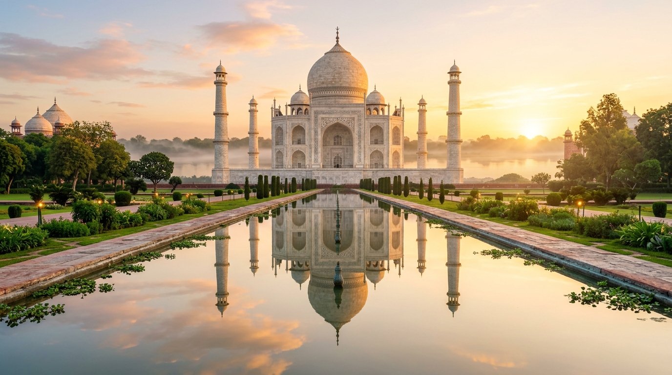 Taj Mahal & Agra Fort