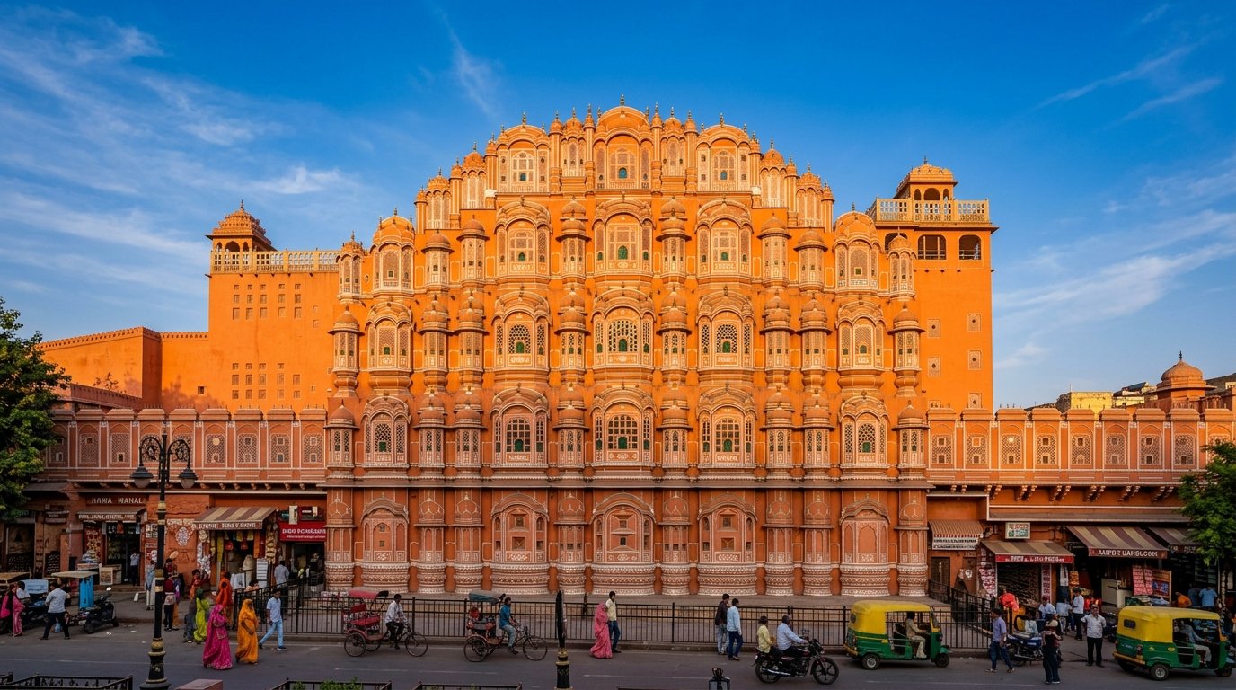 Hawa Mahal & Pink City, Jaipur