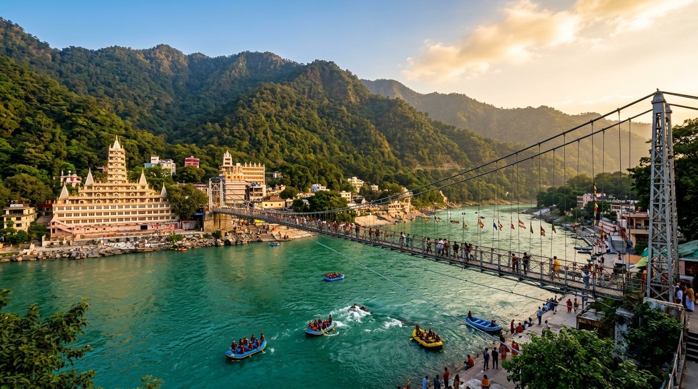 Lakshman Jhula, Rishikesh
